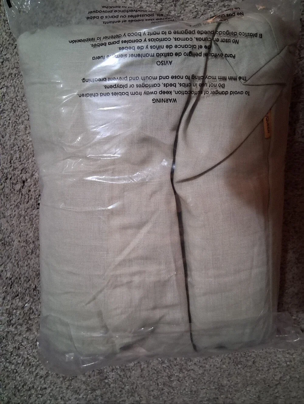 Quince European Linen Duvet Cover, Queen